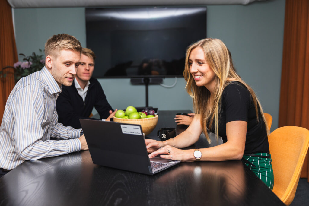 Management consultants at BLEAD in Gothenburg.