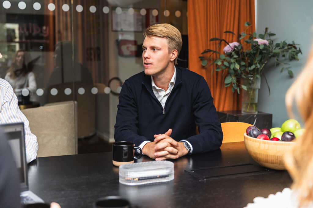 A management consultant at BLEAD office in Gothenburg.